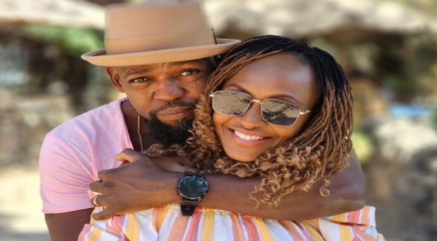 Alex Mwakideu and Wife